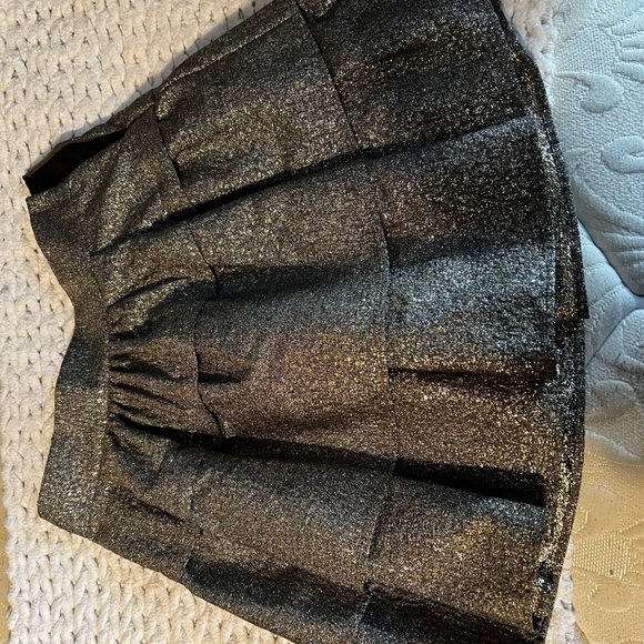 Diane von furstenberg Size 6 silver mini skirt - Picture 3 of 4